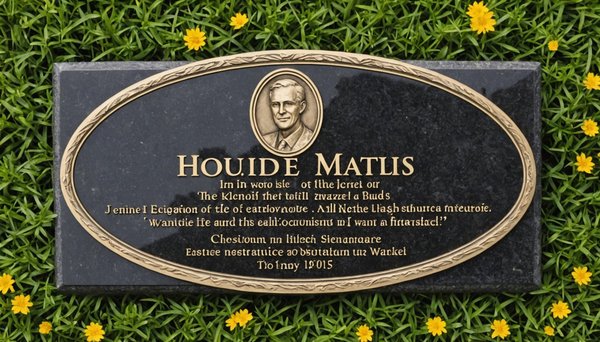 Découvrez les plaques funéraires personnalisées et uniques